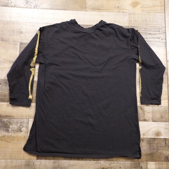 Social Collision Skeleton Graphic Long Sleeve T-Shirt Dress Girls Plus Size 2 - Picture 10 of 10